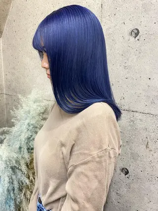 ミディアム カラー ⭕️ダメージレス特化 髪質改善🥇丸山憲人のヘアスタイル