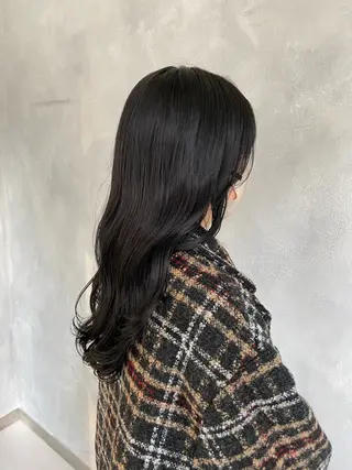 ロング カラー 大島桃花 / 表参道 透明感カラーのヘアスタイル