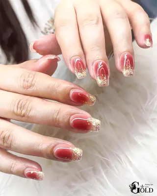 ネイル Gold Nail 千葉/風香のネイルデザイン