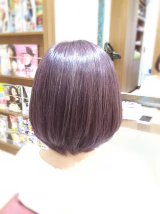 ショート カラー 🌈２０年目突入🎉 山口のヘアスタイル