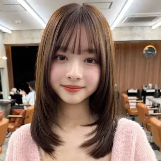 ロング ヘアアレンジ fifth 石川 凪のヘアスタイル