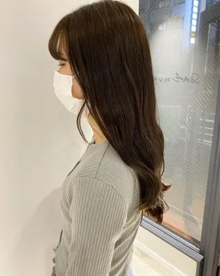 ロング カラー 似合わせレイヤー/ 縮毛矯正🎀minaのヘアスタイル