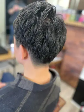 ショート メンズ 💎白髪染めも対応 🙆👌山本明菜のヘアスタイル