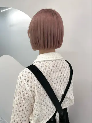 ショート カラー 韓国ヘア🤍 ayanaのヘアスタイル