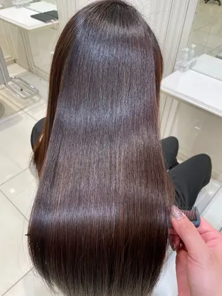 ロング パーマ Ash銀座店💜 misaのヘアスタイル