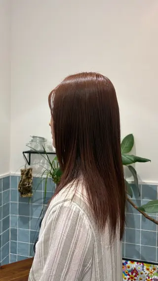 カラー 似合わせカラー/ 暖色カラー/セイナのヘアスタイル