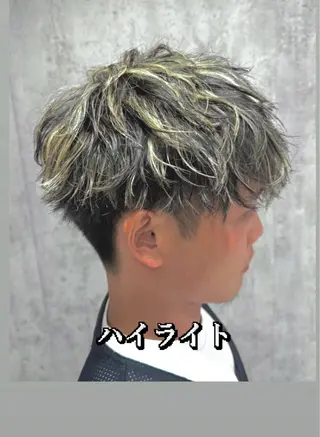 ショート カラー パーマ メンズ 【パーマ特化美容師】 🔥Yoshiyaのヘアスタイル