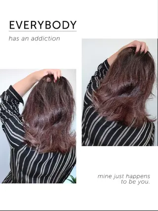 ミディアム カラー ヘアアレンジ 🩶ハイライトカラー 🩶ASH西葛西鈴木のヘアスタイル