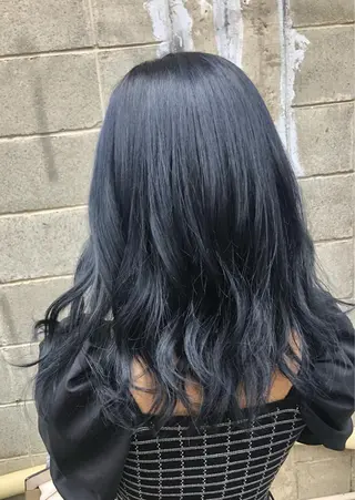 カラー ダブルスキルエクステ /羽エクステ白石宇由のヘアスタイル