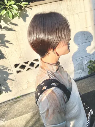 ショート パーマ ショートボブ髪質改善 縮毛矯正のプロ山道潤のヘアスタイル