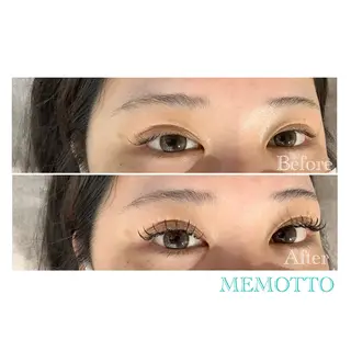 マツエク・マツパ MEMOTTO CHIHIROのマツエク・マツパデザイン