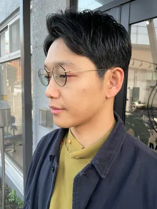 ショート 町田 光瑠のヘアスタイル
