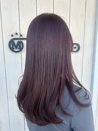 セミロング えのはら まおのヘアスタイル