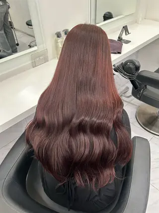 カラー 透明感ベージュ🤎 ナチュラルレイヤーのヘアスタイル