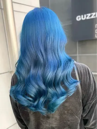 ロング カラー ヘアアレンジ 🎀ハイトーン・艶 カラー HANA🎀のヘアスタイル