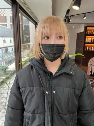 ショート カラー 🧡色落ちまで2度綺 麗なカラー🧡ヨシキのヘアスタイル