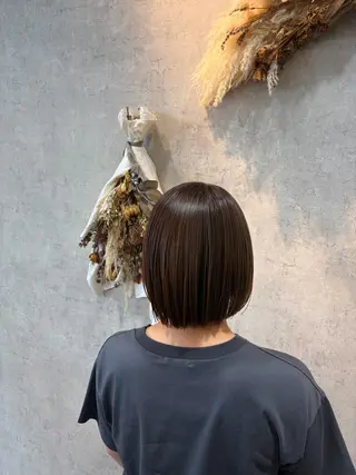 ショート 艶髪/透明感カラー 下山 萌華のヘアスタイル