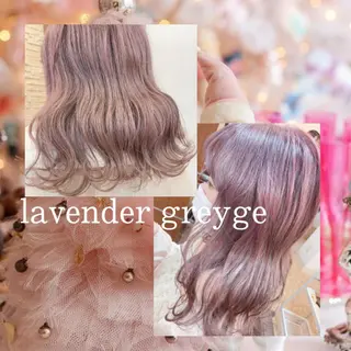 セミロング カラー ヘアアレンジ 🎀トップスタイリ スト湯川響🎀のヘアスタイル