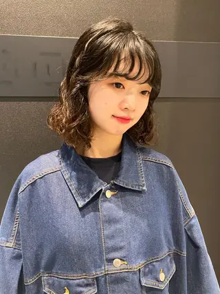 ショート パーマ mai / linoah˚✧のヘアスタイル