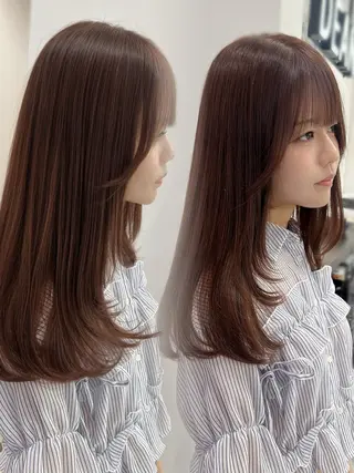 ロング DEAN岡崎所属・DEAN AYAのヘアスタイル