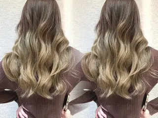 ロング カラー 松井 晴希のヘアスタイル