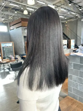 ロング 🤍垢抜け♡透明感 カラーmoeka🤍のヘアスタイル