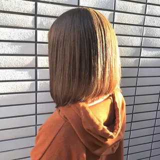 ミディアム カラー 🤍2nd🤍田所 美希のヘアスタイル