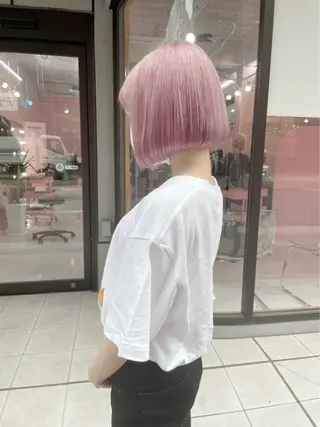 ショート カラー パーマ ヘアアレンジ メンズ ネイル マツエク・マツパ アイブロウ 似合わせ美容師🌙 Miyu🐈‍⬛💕のヘアスタイル