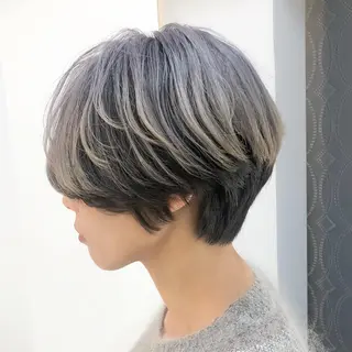 ショート カラー ショートカットの匠 KOJIのヘアスタイル