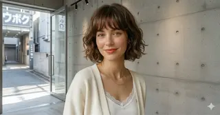 ショート パーマ 縮毛・酸性ストレート 特化のヘアスタイル