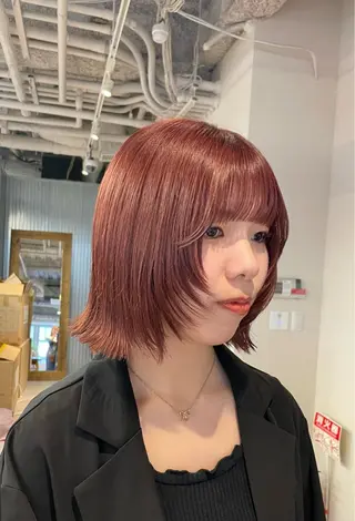 ミディアム 似合わせカラー/ 堀江美容室/レミ🎀のヘアスタイル