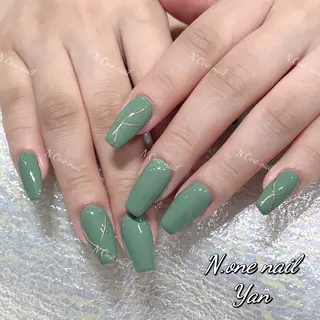 ネイル 長いだし/スカルプ/ パラシェルN.oneのネイルデザイン