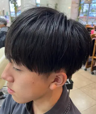 ショート メンズ 熊谷 拓海のヘアスタイル