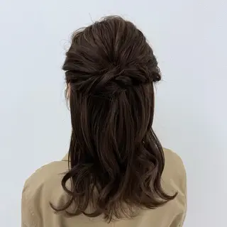 ミディアム ヘアアレンジ 伴 麻彩のその他イメージ