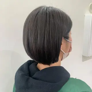 ショート デジタルパーマ🫧 韓国風ヘア🫧サクラのヘアスタイル