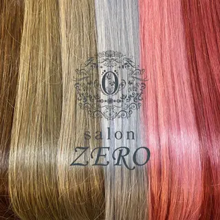 ロング カラー ヘアアレンジ Hair Make Salon ZEROのヘアスタイル