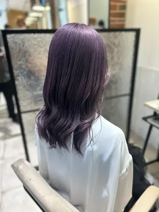 カラー QUATRO水戸🌷 小沢青空のヘアスタイル