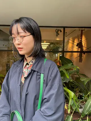 ミディアム カラー ｔｏ ｋｉのヘアスタイル