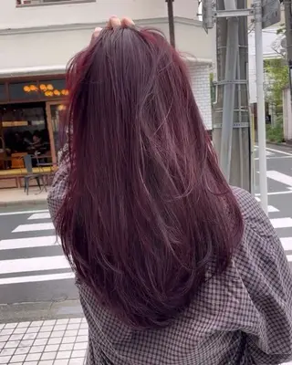 ロング カラー 艶髪／暖色カラー🌹 ⭐︎KOHEYのヘアスタイル