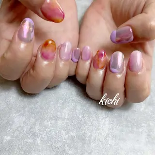 ネイル kichi･: *のネイルデザイン