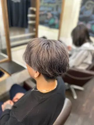 ショート メンズ 成安 雪菜のヘアスタイル