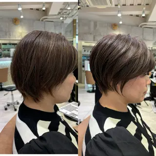 ショート 大人ショート特化/ カットモデル/表参道のヘアスタイル