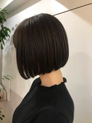 ショート オカダ ノゾミのヘアスタイル