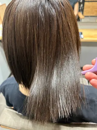 ロング カラー 久木原 ゆりのヘアスタイル