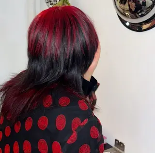 セミロング カラー Rena✴︎トレンド ×スタンダードMIXのヘアスタイル