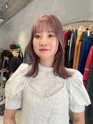 カラー wewe: momoeのヘアスタイル