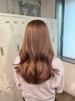セミロング 似合わせhair🌷 momoのヘアスタイル