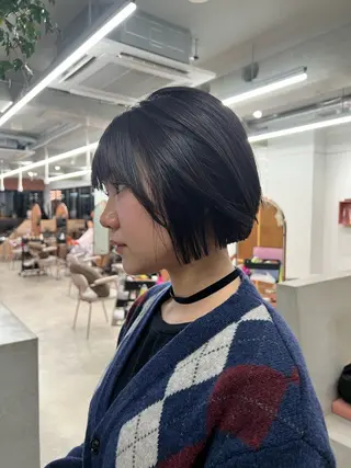 ショート サカモト ナオミのヘアスタイル