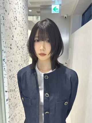 ミディアム カラー 矢野 晃平のヘアスタイル