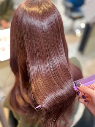 カラー 札幌クロスパーマ /🎀柴田ひな🎀のヘアスタイル